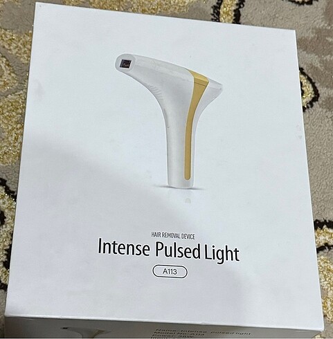 Lazer epilasyon aleti