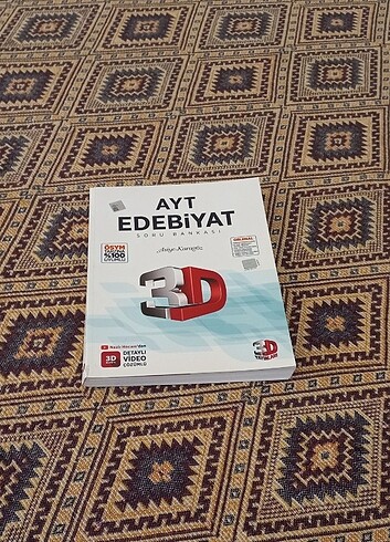 Ayt Edebiyat Soru Bankası 3 D Yayınları 