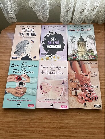 Miraç Çağrı Aktaş Kitapları 6 Adet