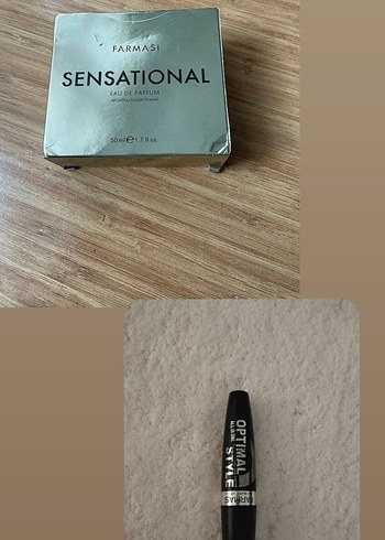 Farmasi Sensational Parfüm ve optimal style maskara