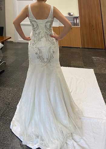 İşlemeli Beyaz Balık Model - Görsel 2