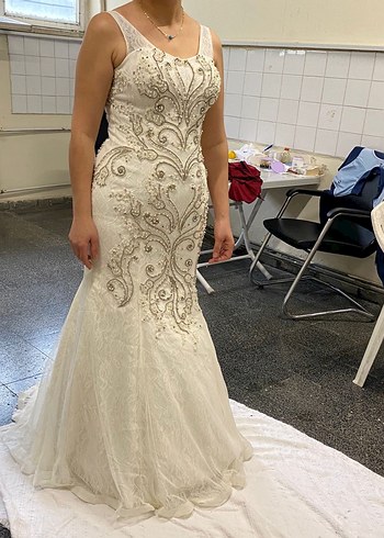 İşlemeli Beyaz Balık Model - Görsel 5