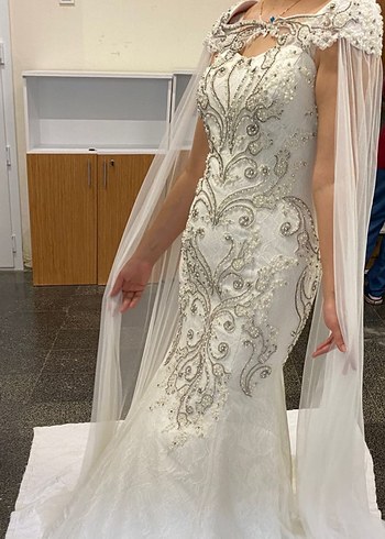 İşlemeli Beyaz Balık Model - Görsel 3