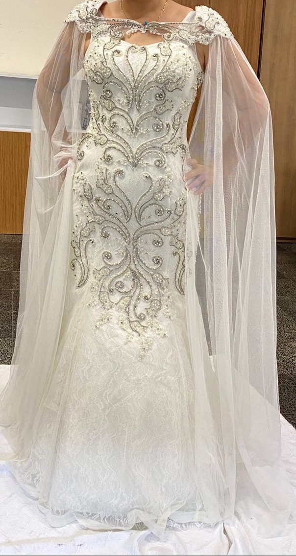 İşlemeli Beyaz Balık Model - Görsel 4