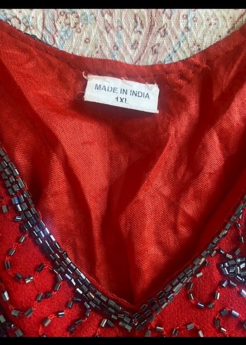 xl Beden kırmızı Renk Kırmızı V Yaka Drapeli Uzun Abiye Elbise
