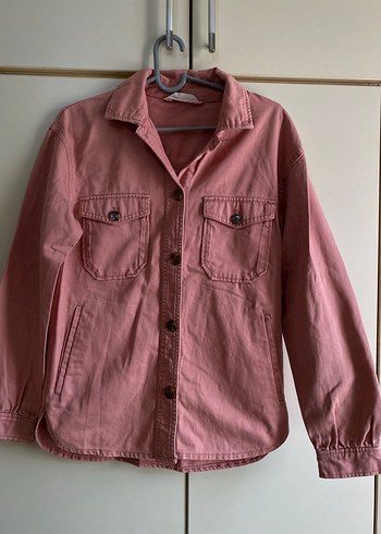 Diğer Düğmeli Pembe Kadın Ceket