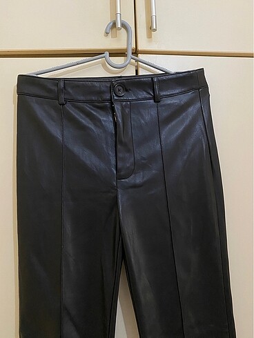Pull and Bear PULL&BEAR deri pantolon