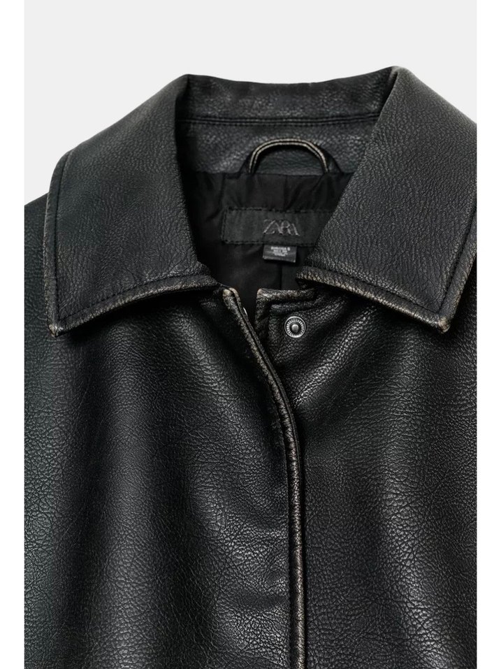 Zara suni ceket - Görsel 3