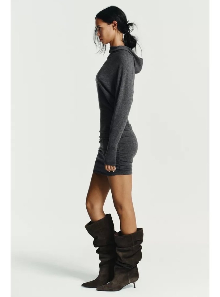 Zara mini triko elbise - Görsel 3