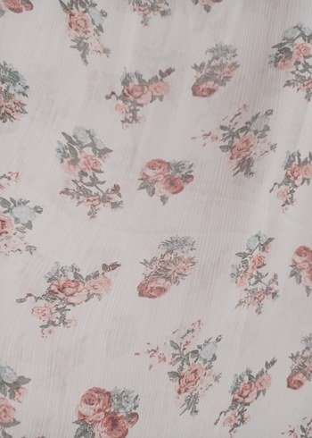 V Yaka Desenli Bohem Pareo - Görsel 3