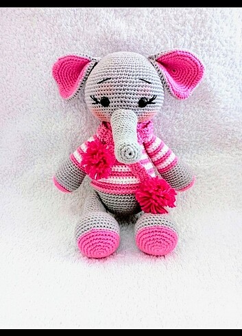 Diğer Amigurumi Fil