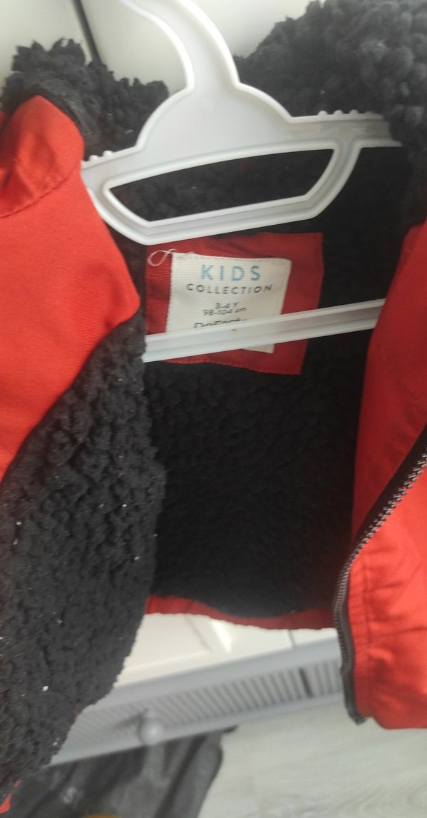 Turuncu Kapüşonlu Fermuarlı Erkek Çocuk Ceketi - Görsel 2