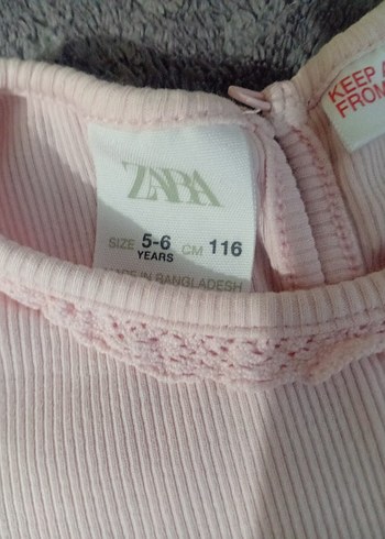 Pembe Kısa Kollu Bebek Kız Body - Görsel 4