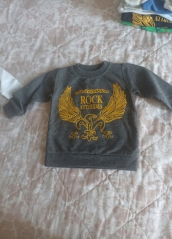 Erkek bebek sweatshirt 