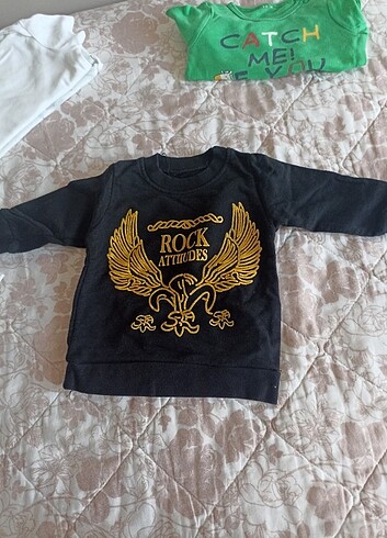Erkek bebek sweatshirt 