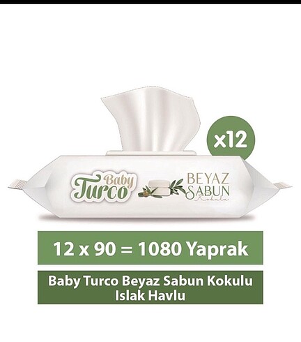 BABY TURCO ISLAK MENDİL