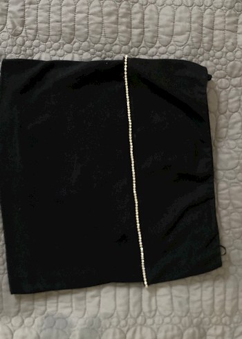 taşlı straplez üst - Görsel 2