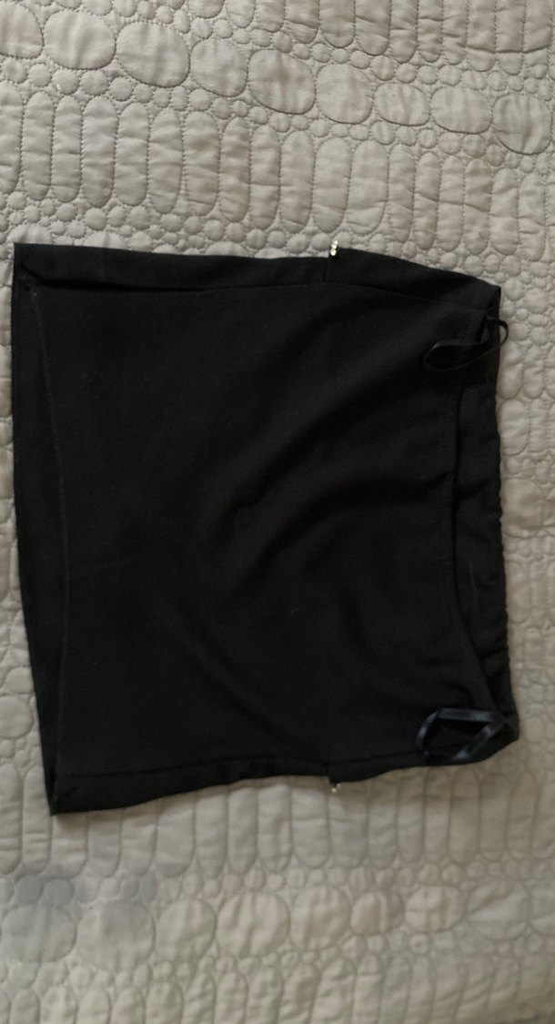 taşlı straplez üst - Görsel 3