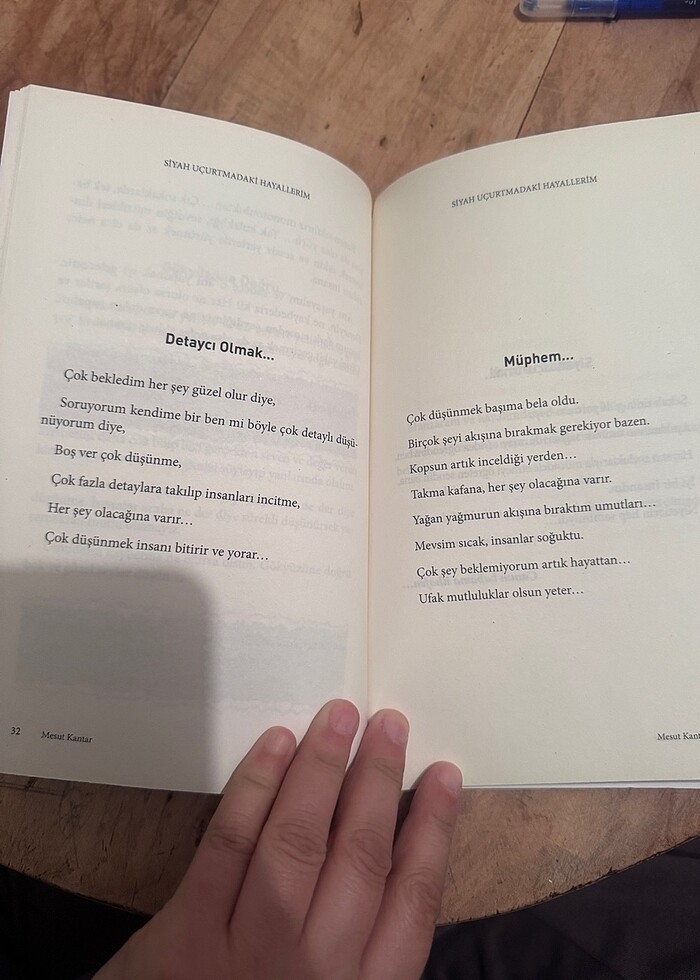 Siyah uçurtmadaki hayallerim mesut kantar - Görsel 3