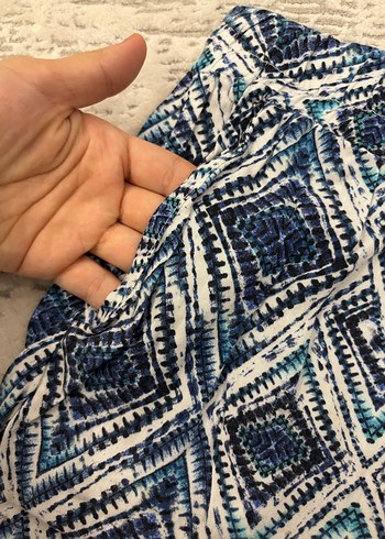 pamuklu kadın pantolon - Görsel 4