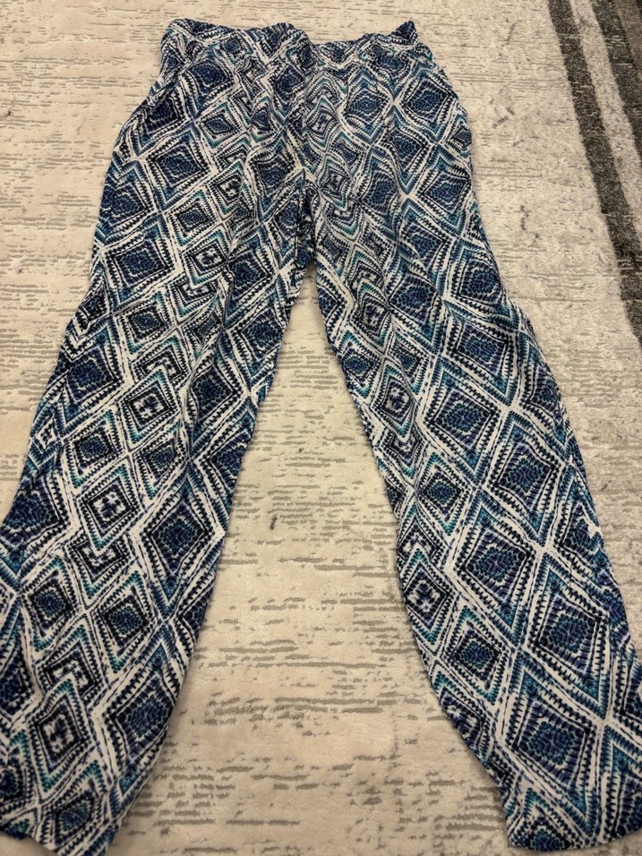 pamuklu kadın pantolon - Görsel 3