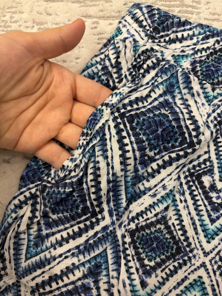 pamuklu kadın pantolon - Görsel 4