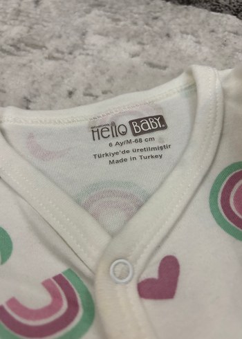 6 ay kız bebek tulum - Görsel 4