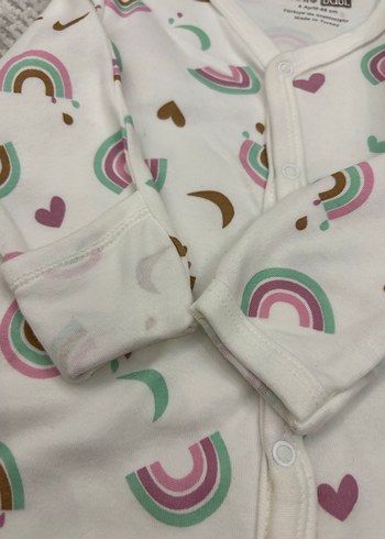 6 ay kız bebek tulum - Görsel 5