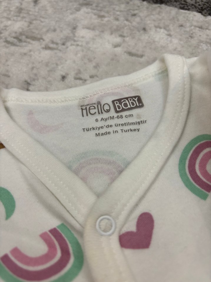 6 ay kız bebek tulum - Görsel 4