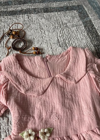 1 yaş kız bebek elbise - Görsel 3