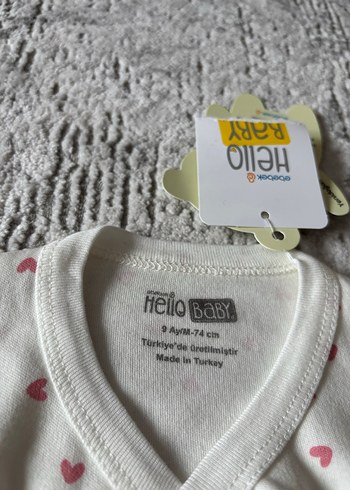 9 ay kız benek ikili takım - Görsel 2