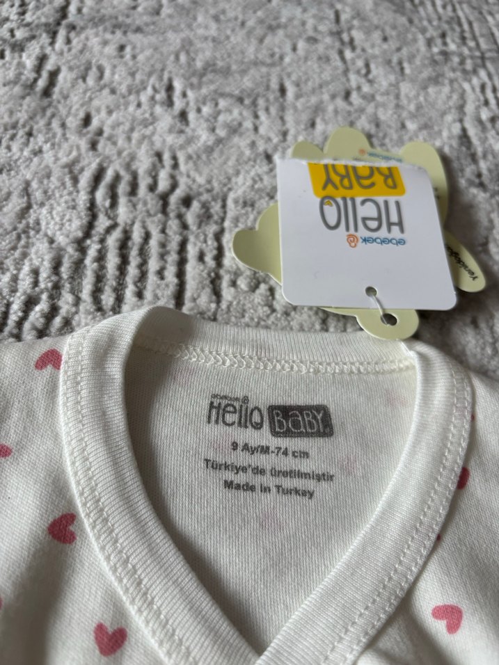 9 ay kız benek ikili takım - Görsel 2