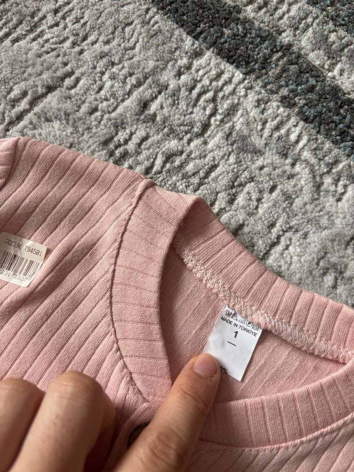 1 yaş kız bebek alt üst takım - Görsel 3