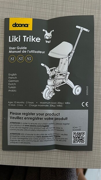 Doona orijinal katlanır bisiklet - Görsel 8