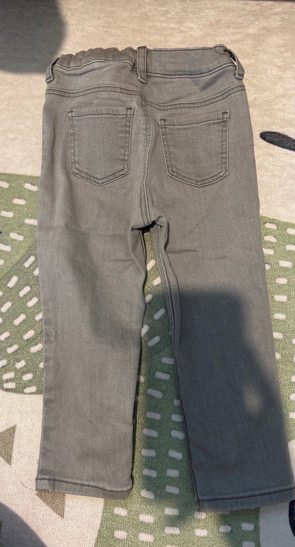 Gri Erkek Çocuk Denim Pantolon - Görsel 3