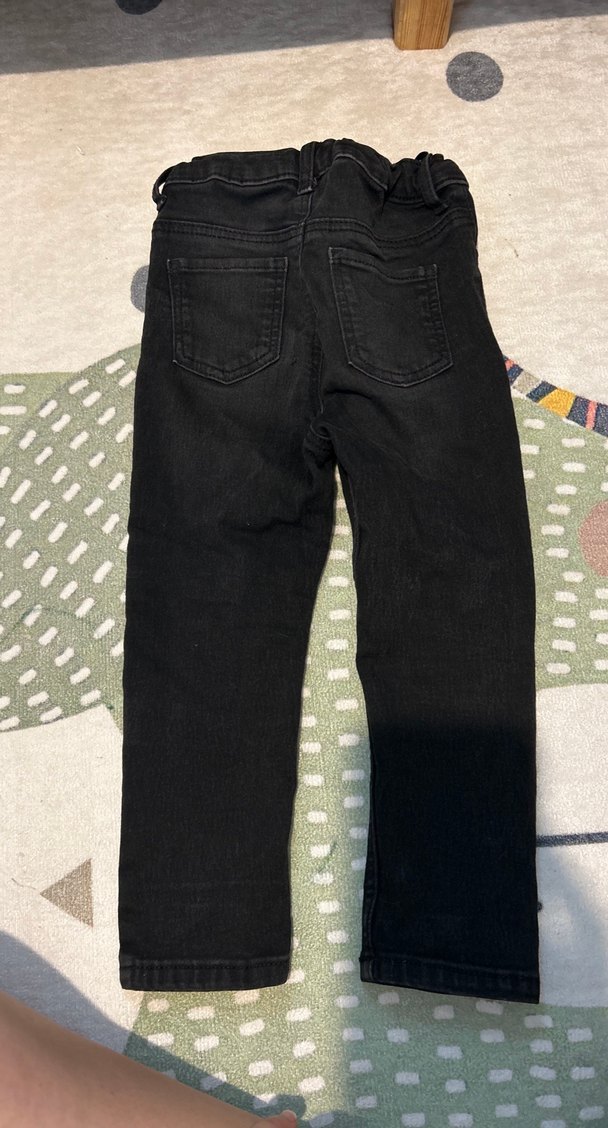 Erkek Çocuk Siyah Denim Pantolon - Görsel 2