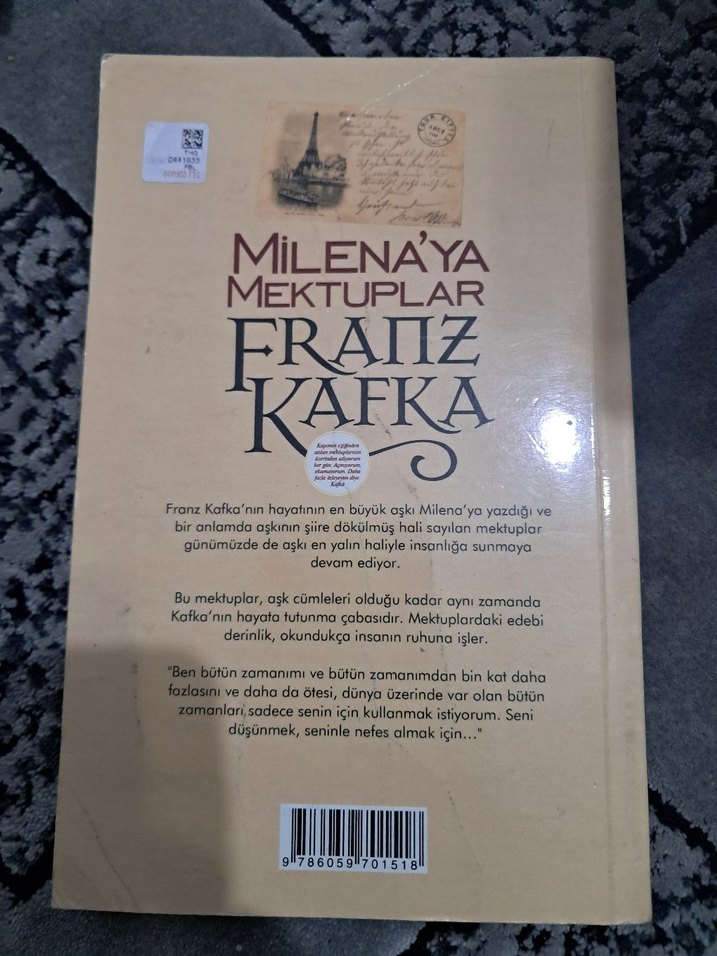 Franz Kafka - Milena'ya Mektuplar - Görsel 2