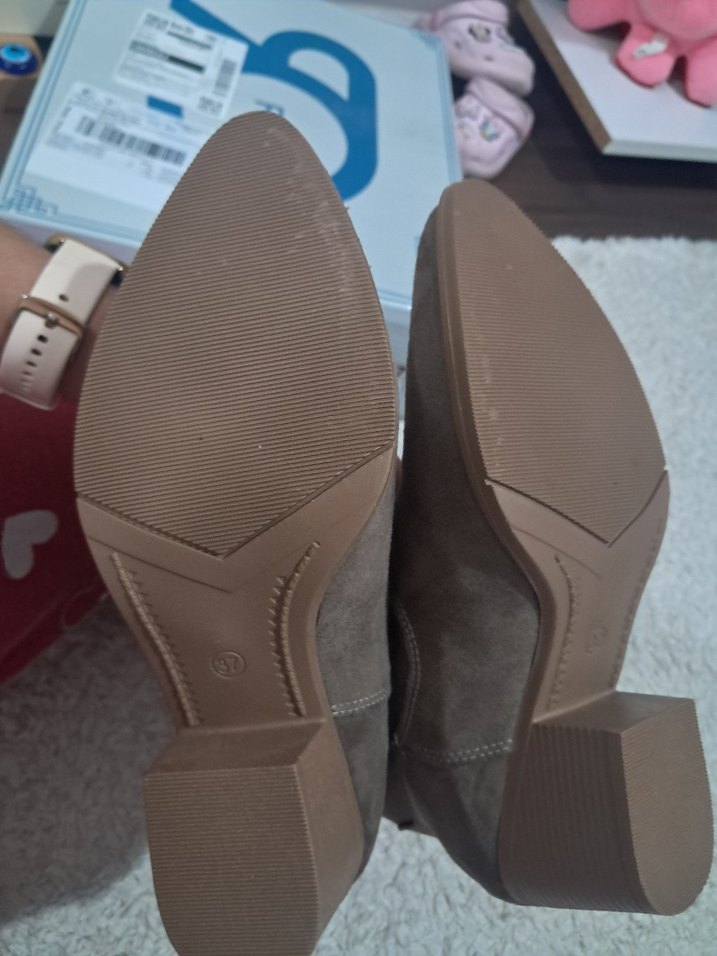 Bohem Tarzı vizon Süet Kadın Bot - Görsel 4