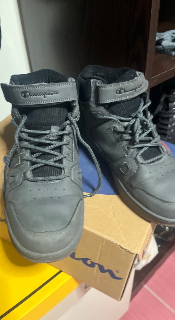 Champion Gri Erkek Spor  bot Ayakkabı 39 numara - Görsel 2