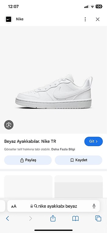 nike ayakkabı