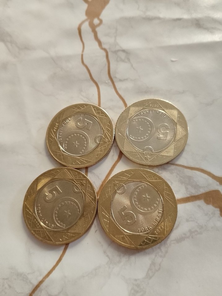 Hatıra 5 TL Madeni para koleksiyonluk, 4Adet - Görsel 3