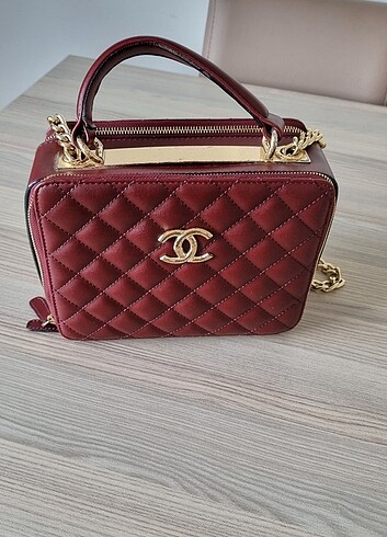  Beden Bordo chanel çanta 