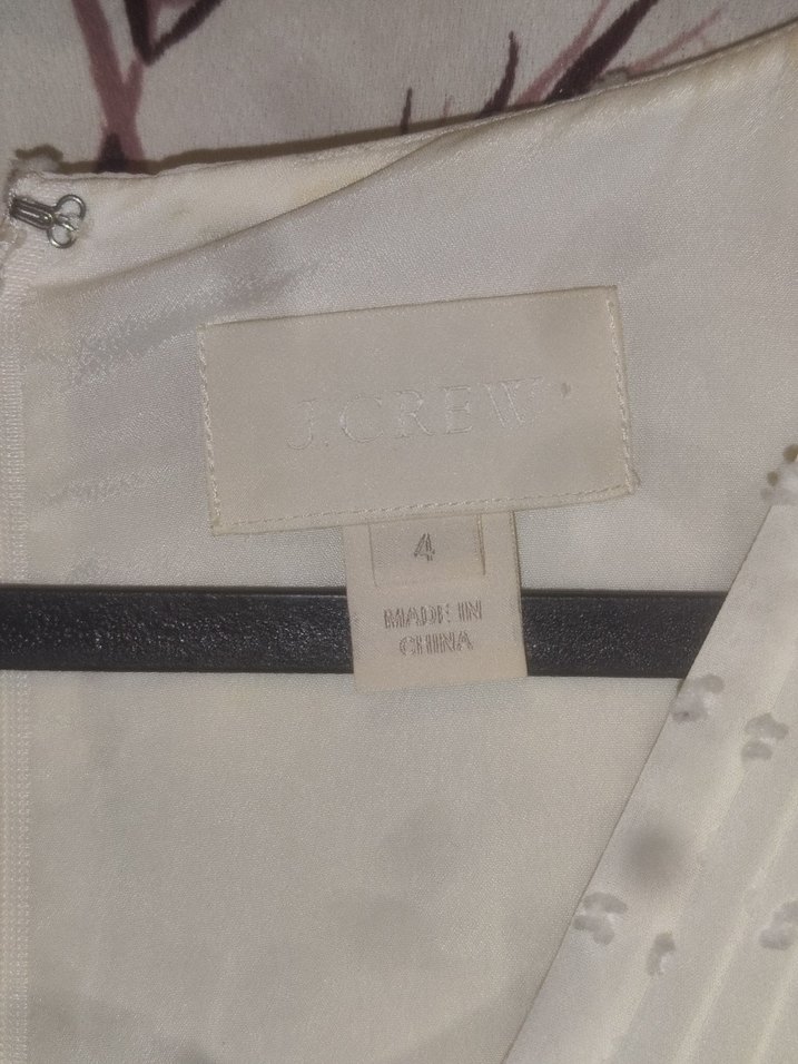 Beyaz Drapeli Midi Hamile Elbisesi - Görsel 3