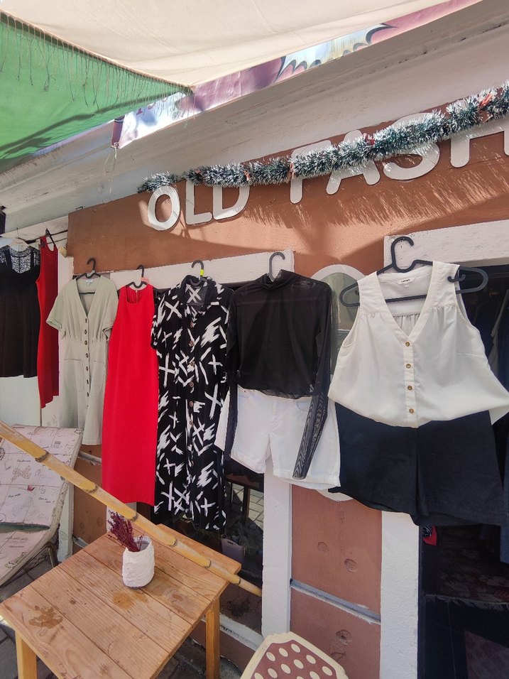 Pembe Batik Desenli Uzun Bohem Elbise - Görsel 2