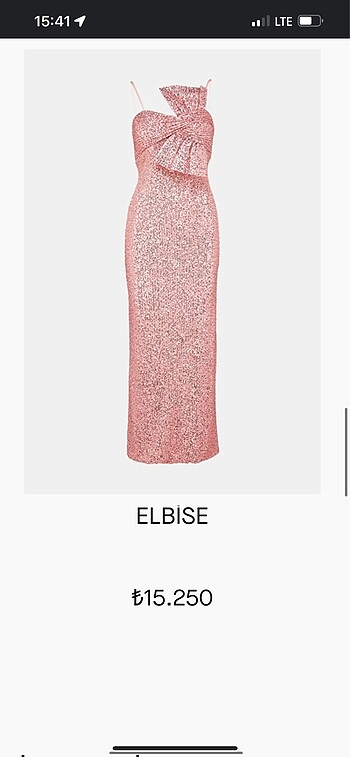 Abiye elbise