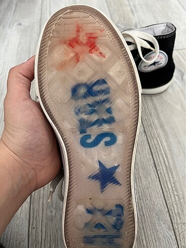 36 Beden siyah Renk Converse ayakkabı