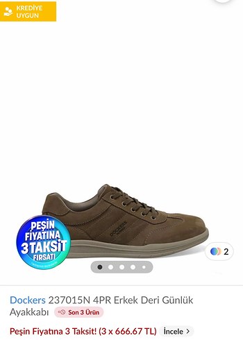 Dockers Dockers Kahverengi Erkek Spor Ayakkabı