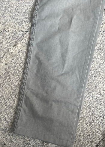 Diğer Gri Regular Fit Denim Erkek Pantolon