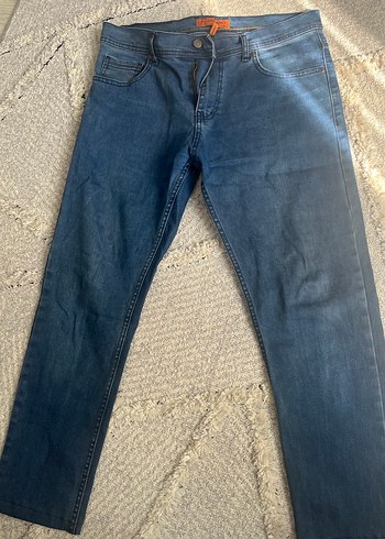 Lacivert Regular Fit Erkek Kot Pantolon
