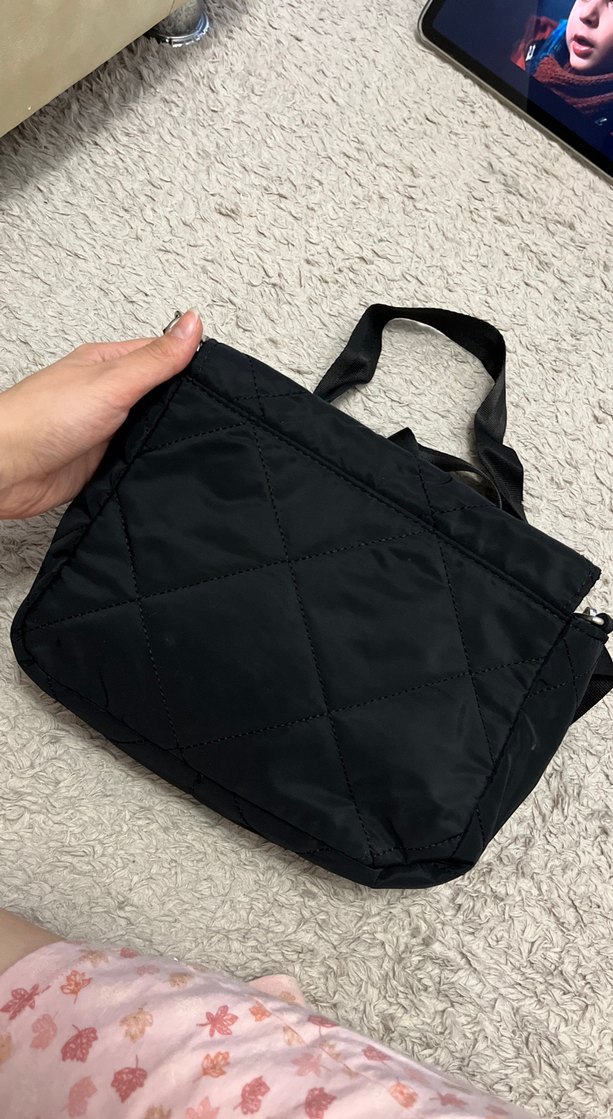 Siyah Kemer Detaylı Kadın El Çantası - Görsel 2